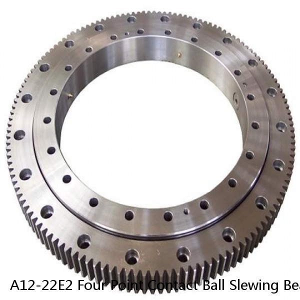 A12-22E2 Four Point Contact Ball Slewing Bearing With External Gear