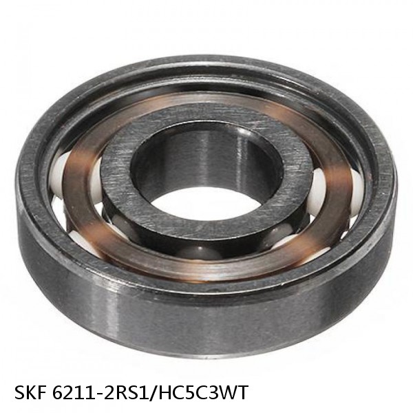 6211-2RS1/HC5C3WT SKF Hybrid Deep Groove Ball Bearings #1 small image