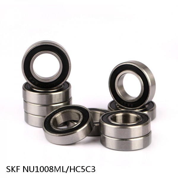 NU1008ML/HC5C3 SKF Hybrid Cylindrical Roller Bearings #1 small image
