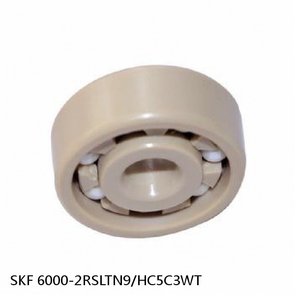6000-2RSLTN9/HC5C3WT SKF Hybrid Deep Groove Ball Bearings #1 image