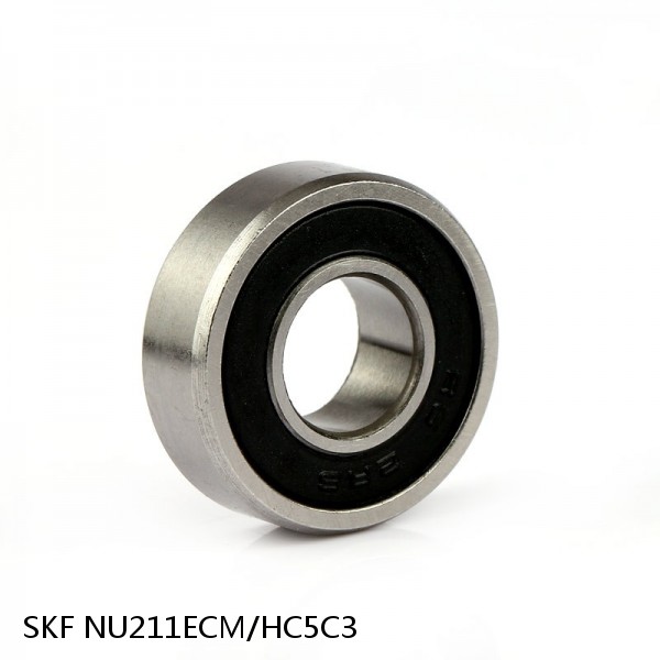 NU211ECM/HC5C3 SKF Hybrid Cylindrical Roller Bearings #1 image