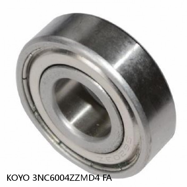 3NC6004ZZMD4 FA KOYO 3NC Hybrid-Ceramic Ball Bearing #1 image