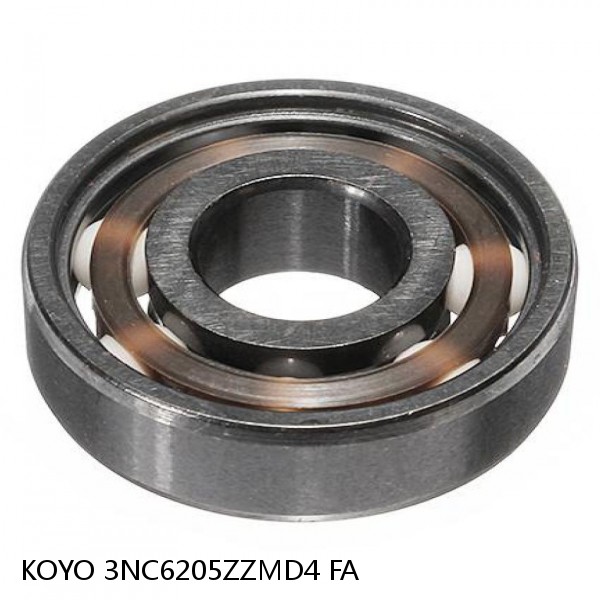 3NC6205ZZMD4 FA KOYO 3NC Hybrid-Ceramic Ball Bearing #1 image
