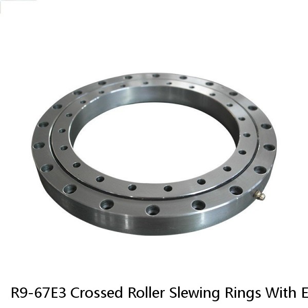 R9-67E3 Crossed Roller Slewing Rings With External Gear #1 image