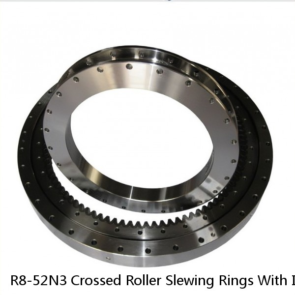 R8-52N3 Crossed Roller Slewing Rings With Internal Gear #1 image