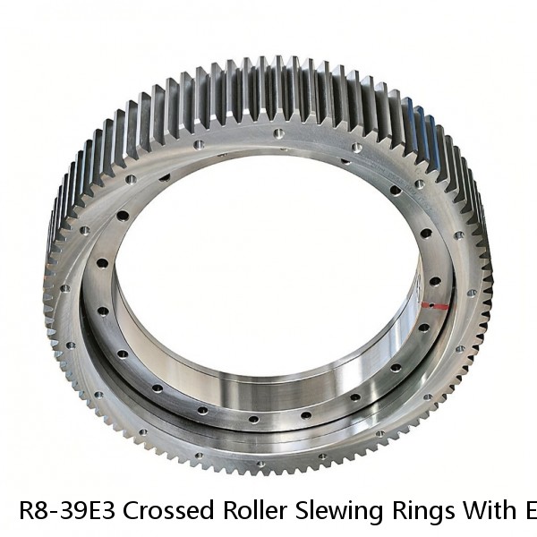 R8-39E3 Crossed Roller Slewing Rings With External Gear #1 image